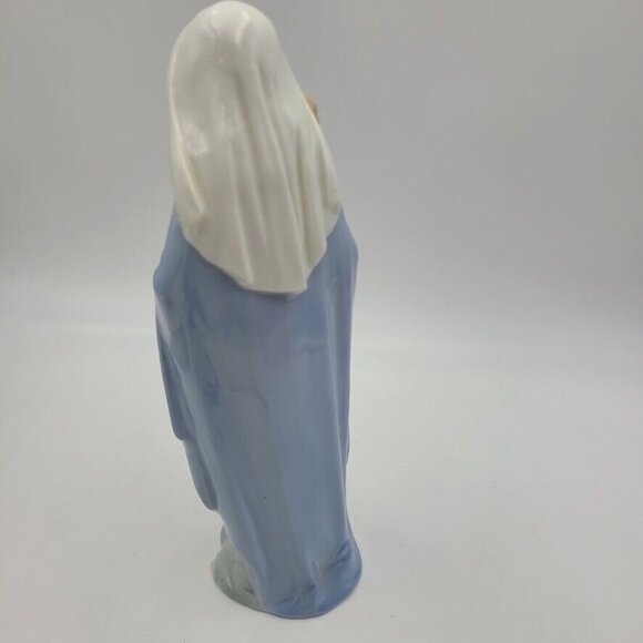 Vintage Homco 1464 Madonna Child Virgin Mary Porcelain 10" Figurine Baby Jesus - Picture 3 of 5